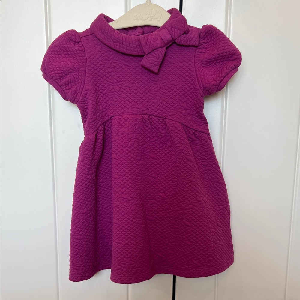 Janie and Jack Magenta Kids Dress